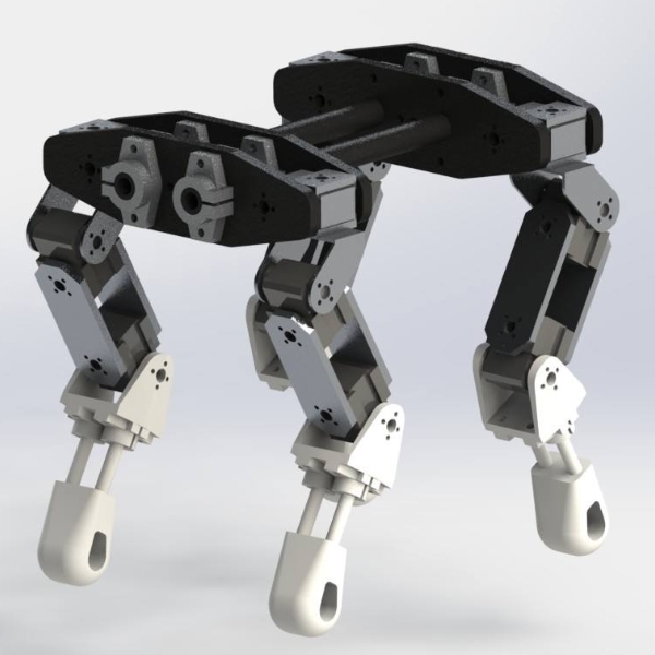 四足机器人结构设计